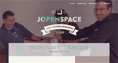 Desktop Screenshot of jopenspace.cz